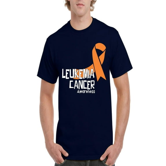 NIB - Men's T-Shirt Short Sleeve - Leukemia Cancer