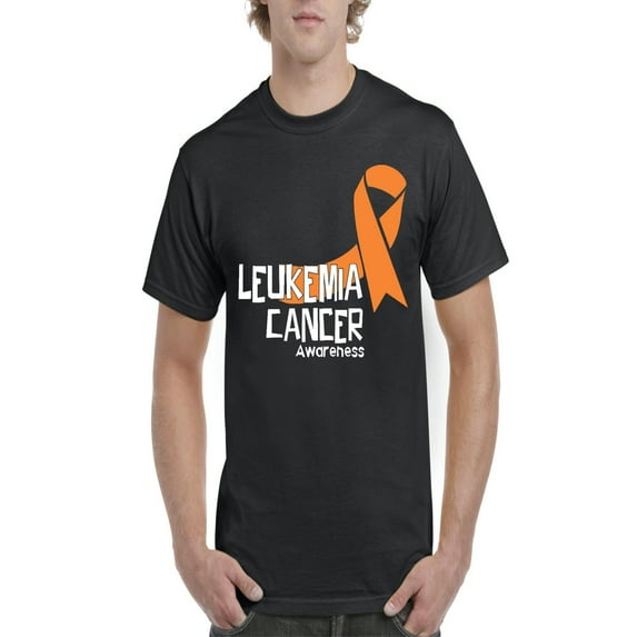 NIB - Men's T-Shirt Short Sleeve, up to Men Size 5XL - Leukemia Cancer