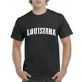 thumbnail image 1 of NIB - Men's T-Shirt Short Sleeve, up to Men Size 5XL - Louisiana, 1 of 5