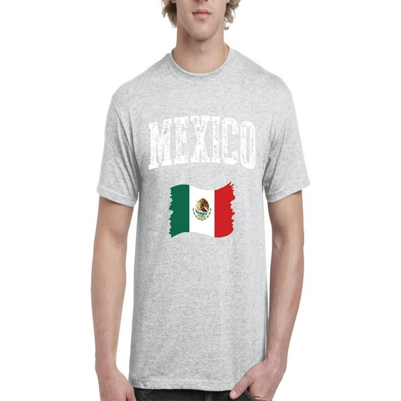 NIB - Men's T-Shirt Short Sleeve, up to Men Size 5XL - Mexico