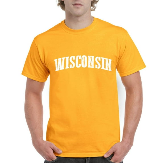 NIB - Men's T-Shirt Short Sleeve, up to Men Size 5XL - Milwaukee Wisconsin