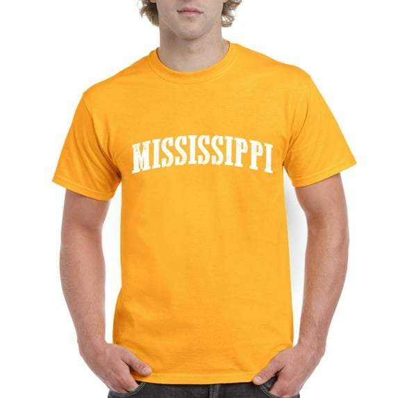 NIB - Men's T-Shirt Short Sleeve, up to Men Size 5XL - Mississippi