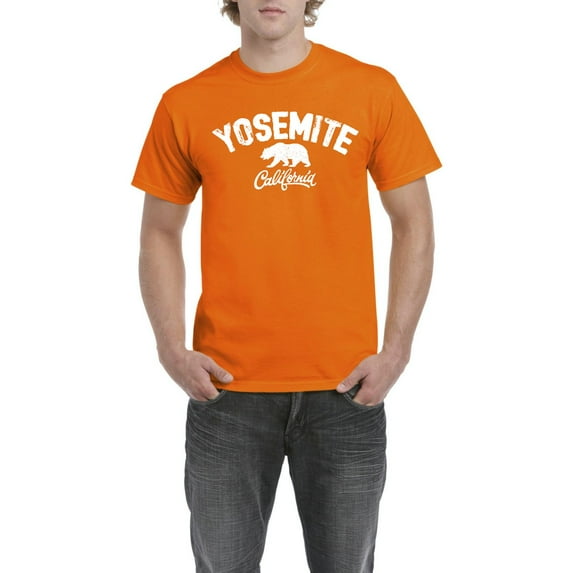 NIB - Men's T-Shirt Short Sleeve - NATIONAL PARK Yosemite