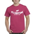 thumbnail image 1 of NIB - Men's T-Shirt Short Sleeve, up to Men Size 5XL - National Park Yellowstone, 1 of 5