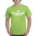 thumbnail image 1 of NIB - Men's T-Shirt Short Sleeve, up to Men Size 5XL - National Park Yellowstone, 1 of 5