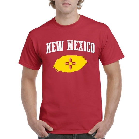 NIB - Men's T-Shirt Short Sleeve, up to Men Size 5XL - New Mexico