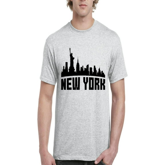 NIB - Men's T-Shirt Short Sleeve, up to Men Size 5XL - New York City