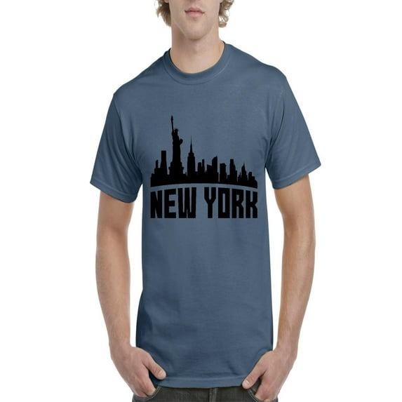 NIB - Men's T-Shirt Short Sleeve, up to Men Size 5XL - New York City