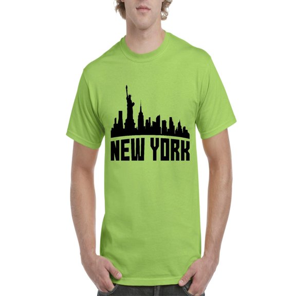 NIB - Men's T-Shirt Short Sleeve, up to Men Size 5XL - New York City