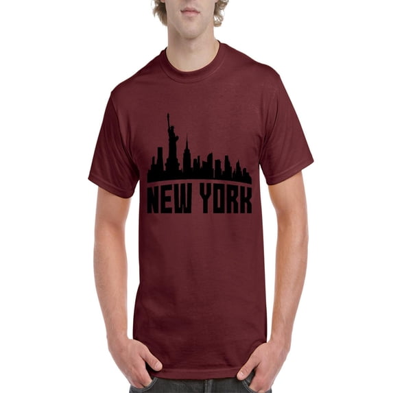 NIB - Men's T-Shirt Short Sleeve, up to Men Size 5XL - New York City