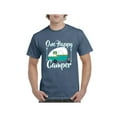 thumbnail image 1 of NIB - Men's T-Shirt Short Sleeve, up to Men Size 5XL - ONE HAPPY CAMPER, 1 of 5
