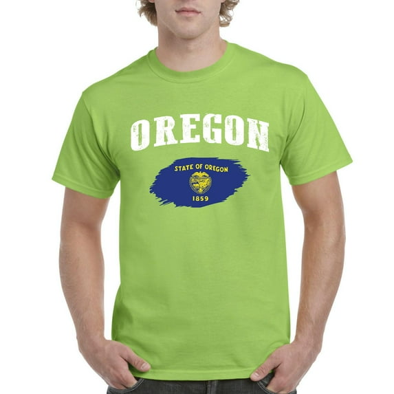 NIB - Men's T-Shirt Short Sleeve, up to Men Size 5XL - Oregon