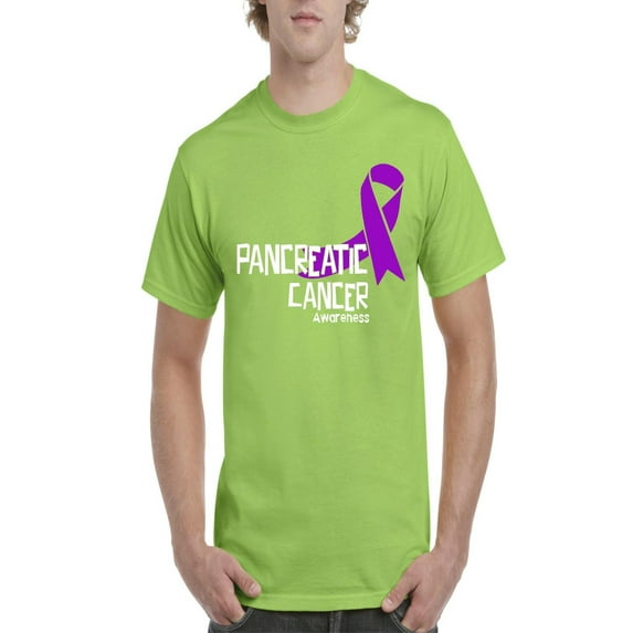 NIB - Men's T-Shirt Short Sleeve - Pancreatic Cancer
