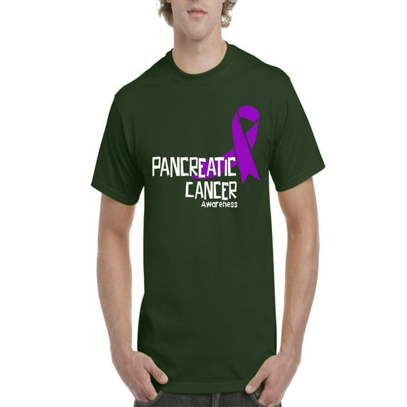 NIB - Men's T-Shirt Short Sleeve - Pancreatic Cancer