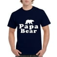 thumbnail image 1 of NIB - Men's T-Shirt Short Sleeve, up to Men Size 5XL - Papa Bear, 1 of 5
