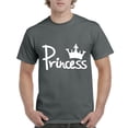 thumbnail image 1 of NIB - Men's T-Shirt Short Sleeve, up to Men Size 5XL - Princess Crown, 1 of 5