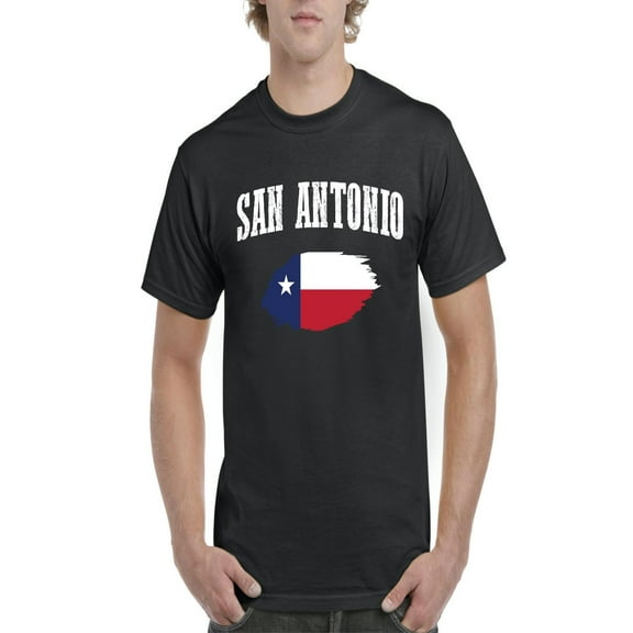 NIB - Men's T-Shirt Short Sleeve, up to Men Size 5XL - San Antonio