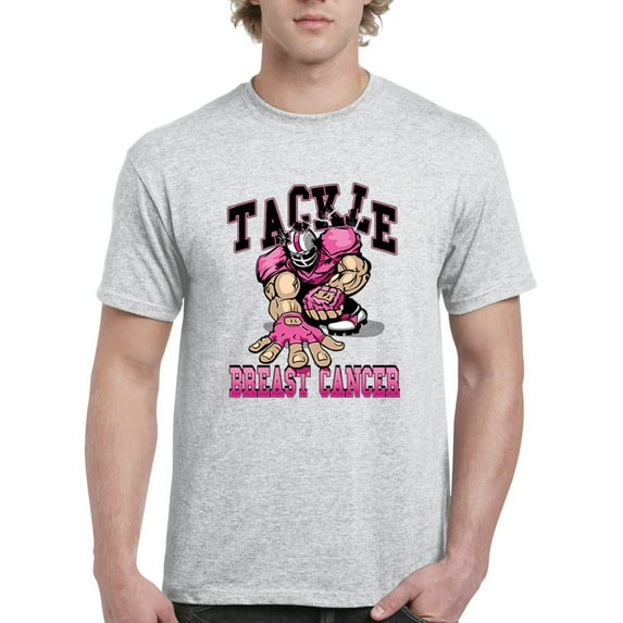 NIB - Men's T-Shirt Short Sleeve - Tackle Breast Cancer