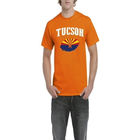 NIB - Men's T-Shirt Short Sleeve - Tucson Arizona Flag