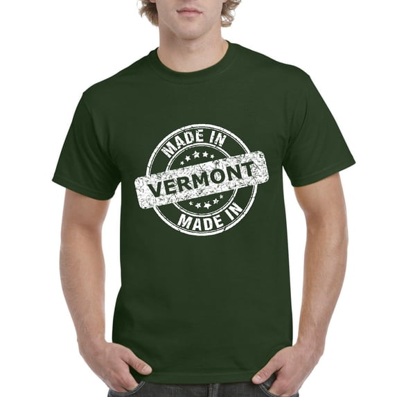 NIB - Men's T-Shirt Short Sleeve - Vermont