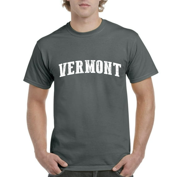NIB - Men's T-Shirt Short Sleeve, up to Men Size 5XL - Vermont