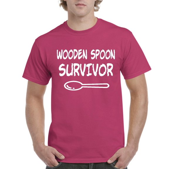NIB - Men's T-Shirt Short Sleeve - Wooden Spoon Survivor