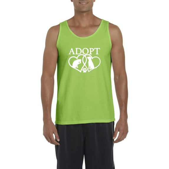 NIB - Men's Tank Top for Men - Adopt Animal Rescue