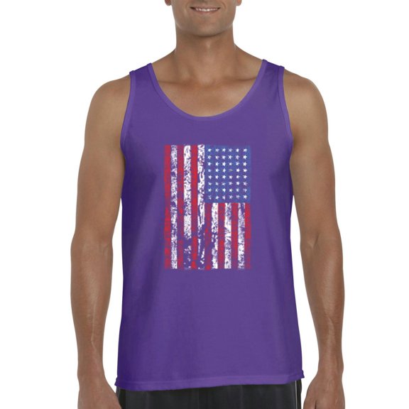NIB - Men's Tank Top for Men - American Flag 4th of July