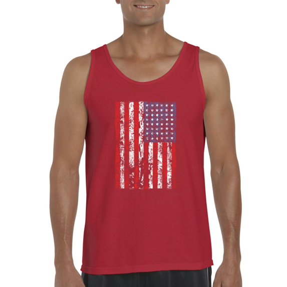 NIB - Men's Tank Top for Men - American Flag 4th of July