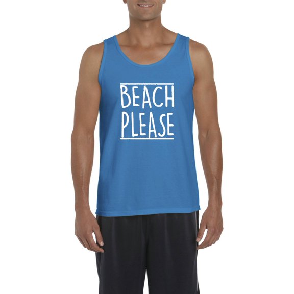 NIB - Men's Tank Top for Men - Beach Please