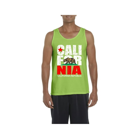 NIB - Men's Tank Top for Men - California Cali