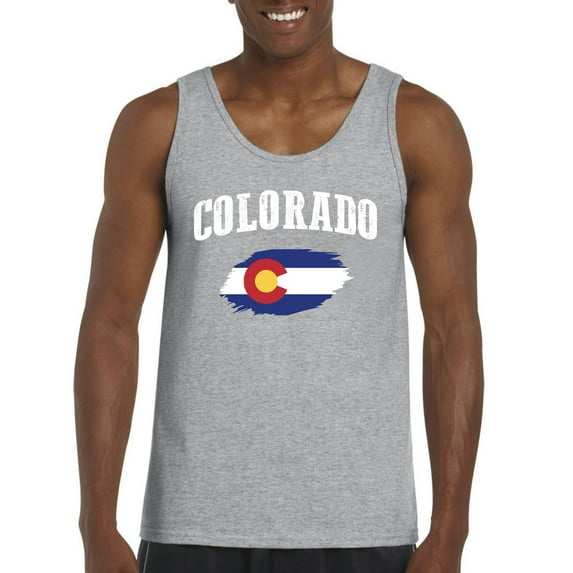 NIB - Men's Tank Top for Men - Colorado Flag