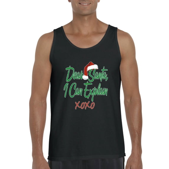 NIB - Men's Tank Top for Men - Dear Santa