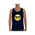thumbnail image 1 of NIB - Men's Tank Top for Men - Emoji with Sunglasses, 1 of 5