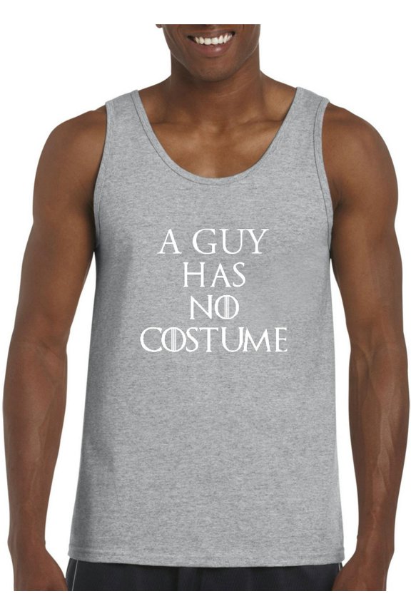 - Men's Tank Top for Men - Halloween Costume Guy Has No Costume