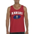 thumbnail image 1 of NIB - Men's Tank Top for Men - Kansas Flag, 1 of 5