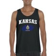 thumbnail image 1 of NIB - Men's Tank Top for Men - Kansas Flag, 1 of 5