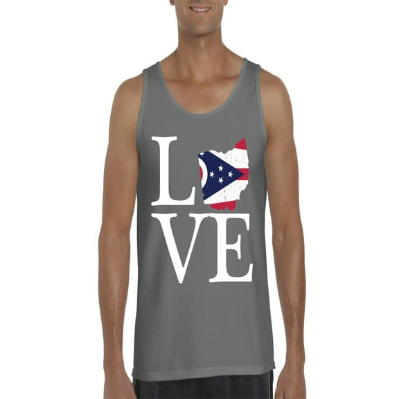 NIB - Men's Tank Top for Men - Ohio Flag