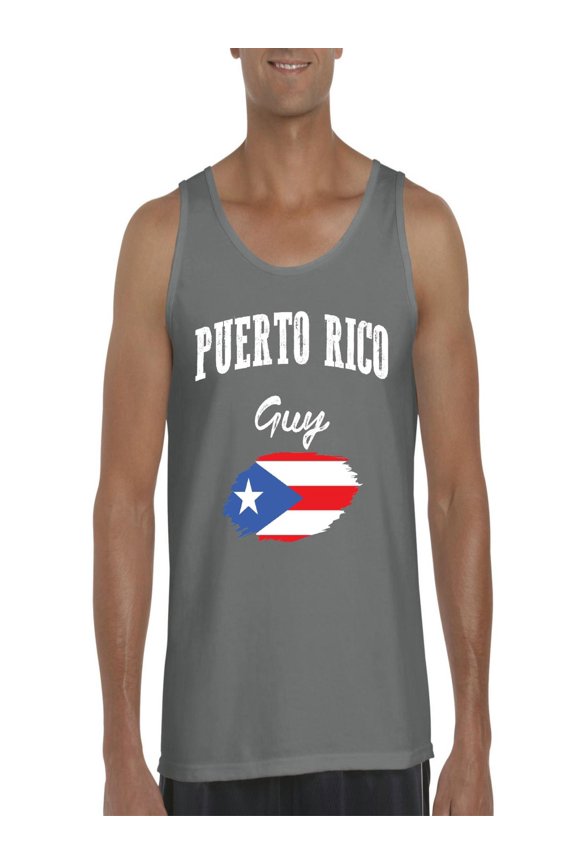 - Men's Tank Top for Men - Puerto Rico Guy