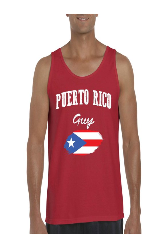 - Men's Tank Top for Men - Puerto Rico Guy