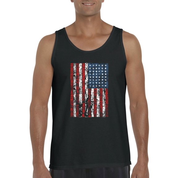 NIB - Men's Tank Top for Men - American Flag 4th of July