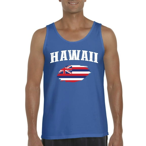NIB - Men's Tank Top for Men, up to Men Size 3XL - Hawaii Flag