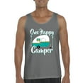 thumbnail image 1 of NIB - Men's Tank Top for Men - ONE HAPPY CAMPER, 1 of 5