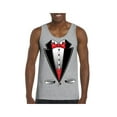 thumbnail image 1 of NIB - Men's Tank Top for Men, up to Men Size 3XL - Tuxedo Prom Costume, 1 of 5