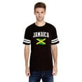 thumbnail image 1 of NIB - Mens Football Fine Jersey T-shirts - Jamaica Flag, 1 of 3