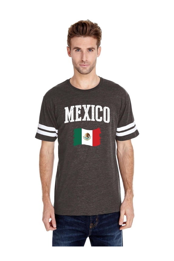 - Mens Football Fine Jersey T-shirts - Mexico