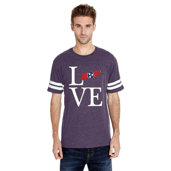 NIB - Mens Football Fine Jersey T-shirts - Tennessee