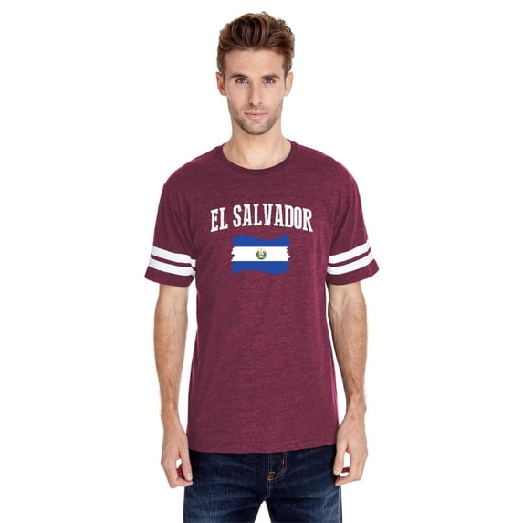 NIB - Mens Football Fine Jersey T-shirts - El Salvador