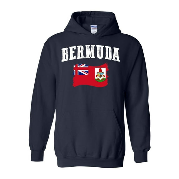 NIB - Mens Plus Sweatshirts and Hoodies - Bermuda Flag