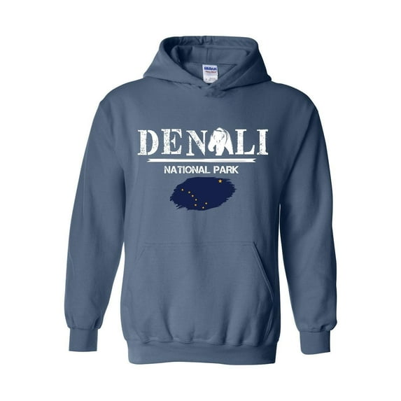 NIB - Mens Plus Sweatshirts and Hoodies - Denali National Park